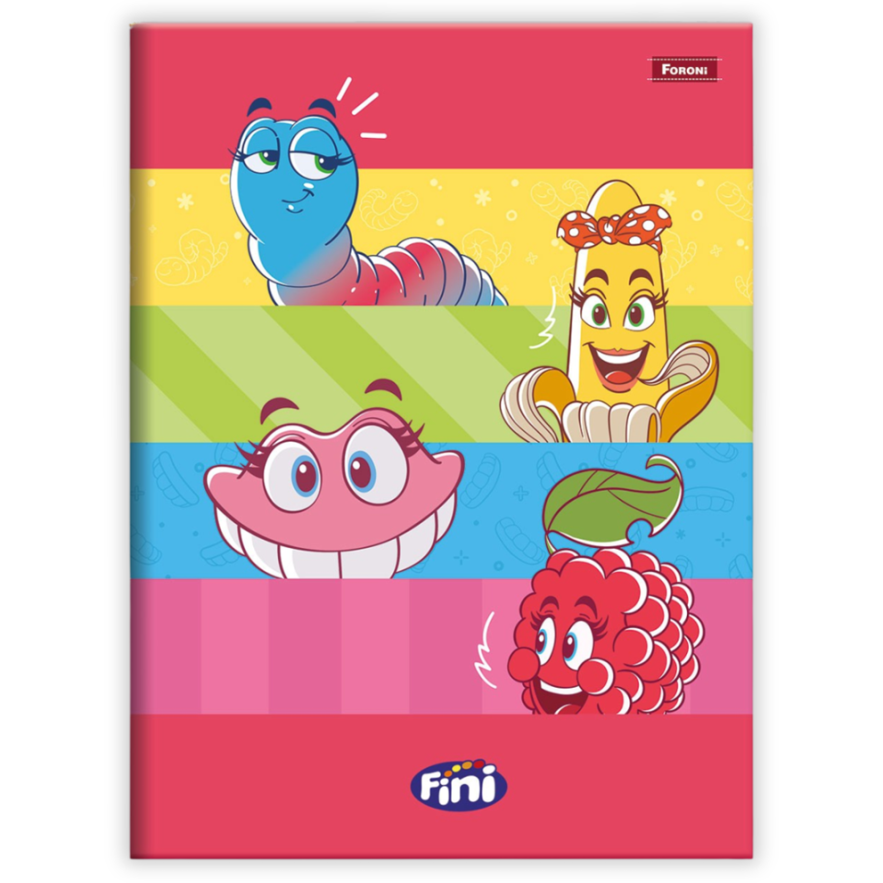 Caderno Brochura com Cheirinho Fini Foroni - #1