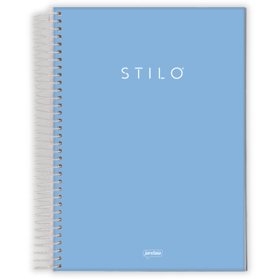 Caderno com Espiral Universitário Stilo 1 Matéria Jandaia - #4