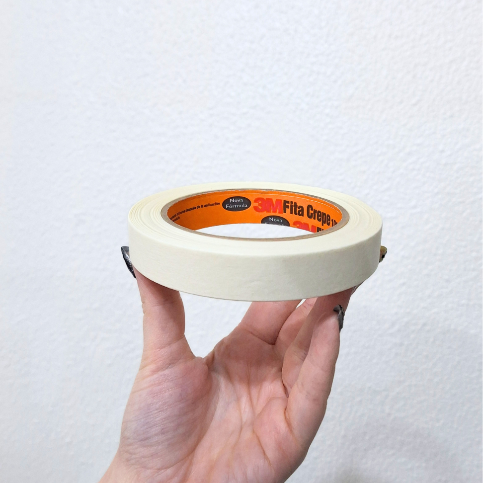Fita Adesiva Crepe 18mm x 50m 3M