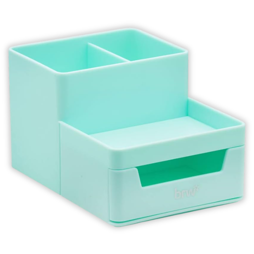 Organizador com Gaveta Acrílico Pastel BRW - #3