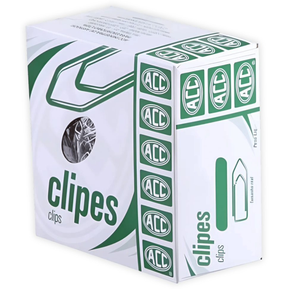 Clipes para Papel N.2 1060 Unidades ACC