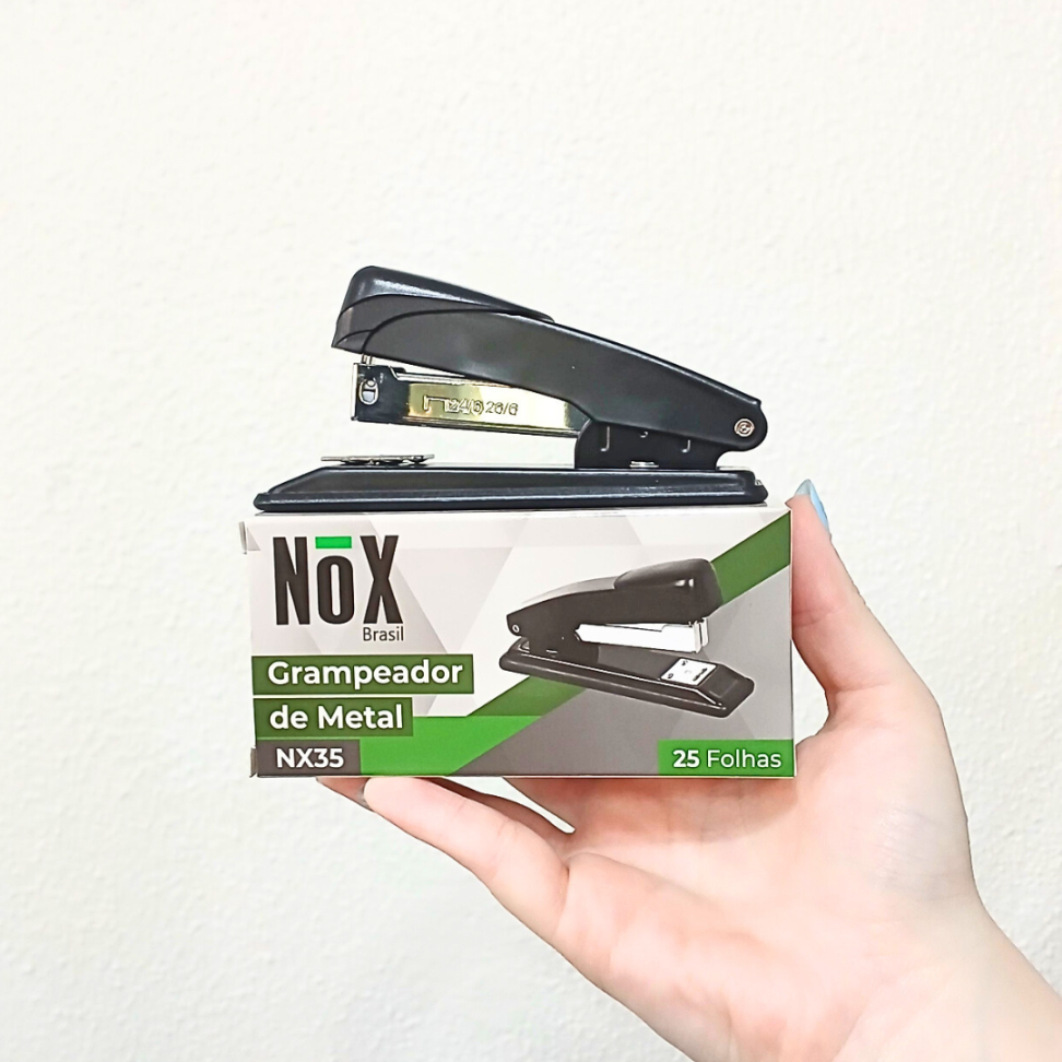 Grampeador 25 Folhas NX35 Nox - #3