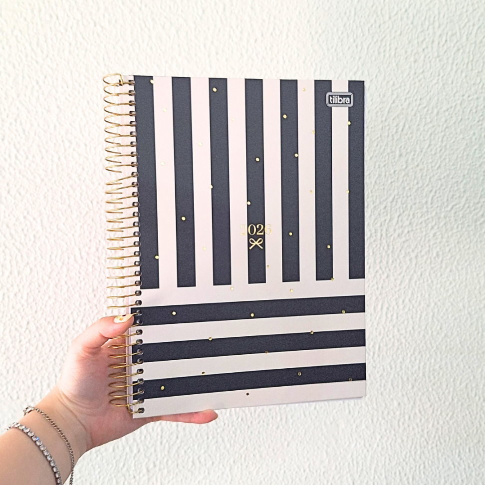 Agenda Espiral Diária Grande West Village 2026 Tilibra - #1