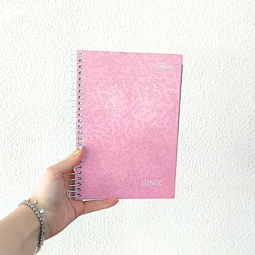 Caderno com Espiral Pequeno 1/4 Lunix Tilibra - #15