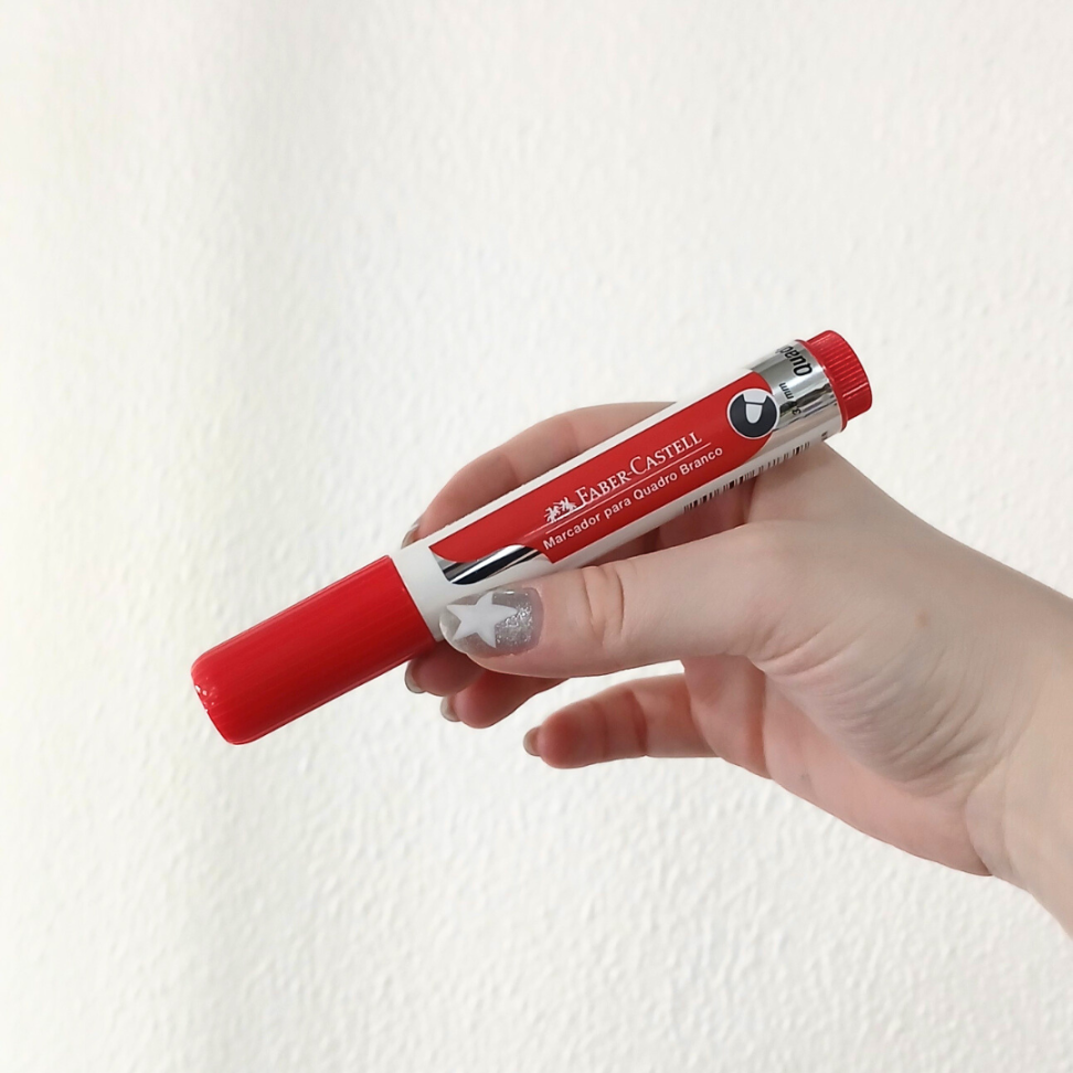 Marcador para Quadro Branco e Vidro Faber-Castell - #5