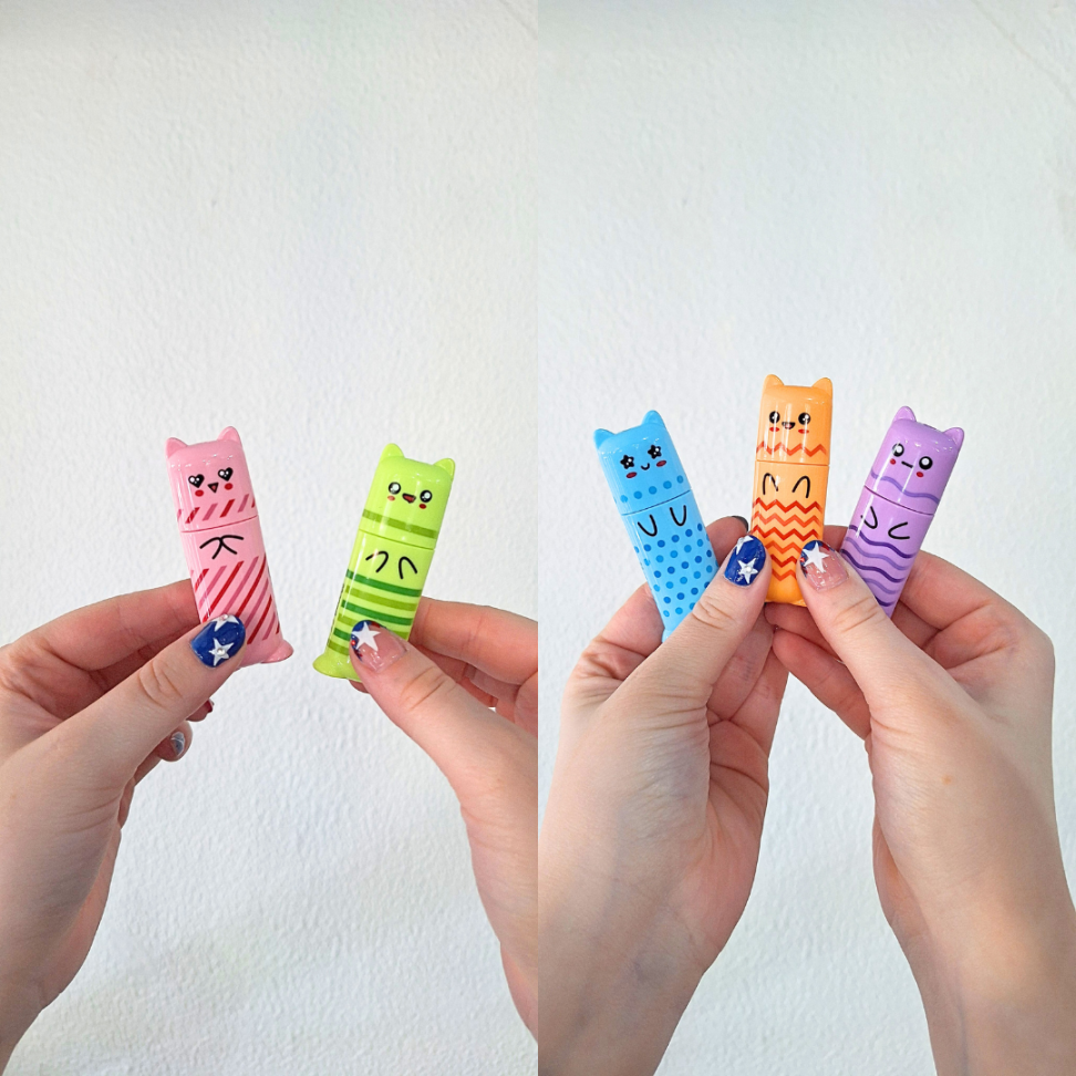 Mini Marca Texto Tons Pastel Cute Maped - #7