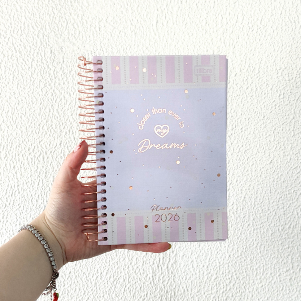 Agenda Espiral Diária Pequena Soho 2026 Tilibra - #12