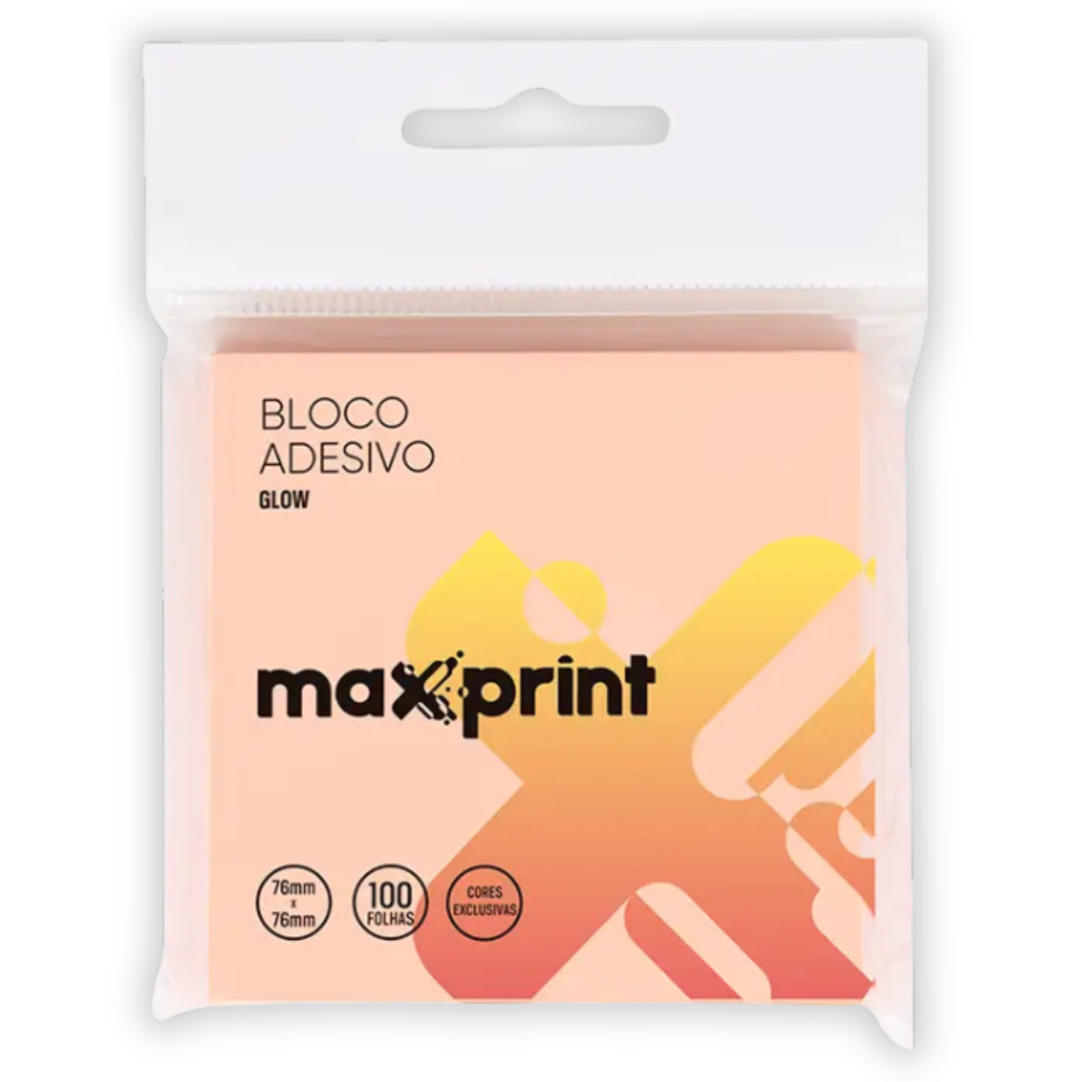 Bloco Adesivo 76mm x 76mm Hope Maxprint - #1
