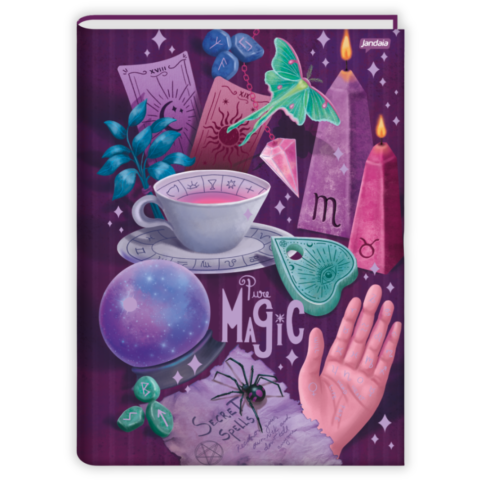 Caderno Brochura Spooky Love Jandaia - #1