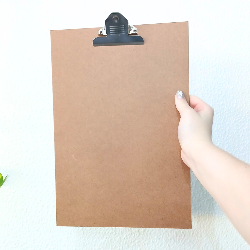 Prancheta Ofício com Grampo Metálico Eucatex Cru Stalo - #3