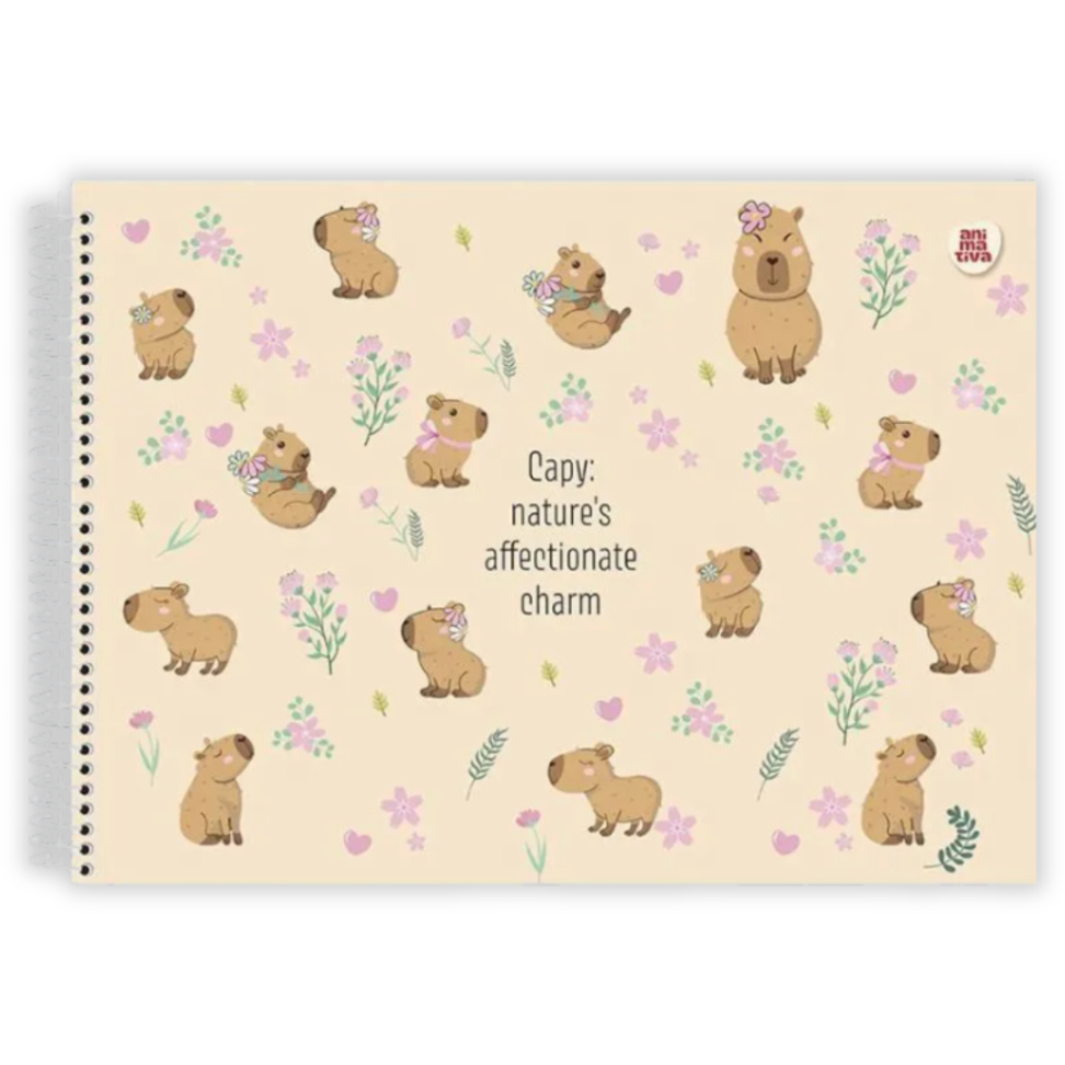 Caderno de Cartografia e Desenho Capycuties Animativa - #1