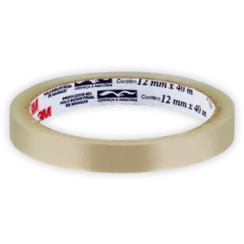 Fita Adesiva Transparente 12mm x 40m 3M