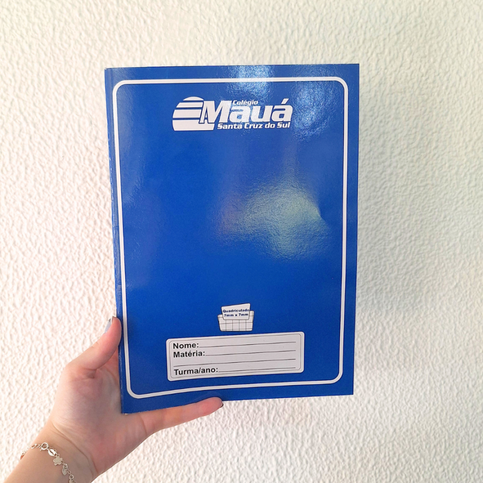 Caderno Quadriculado Capa Flexível 7mm x 7mm Mauá - #2
