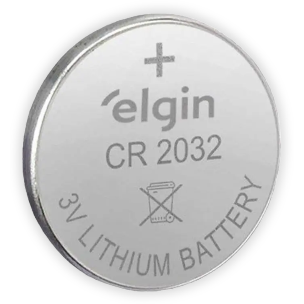 Bateria de Lítio 3V CR2032 Elgin