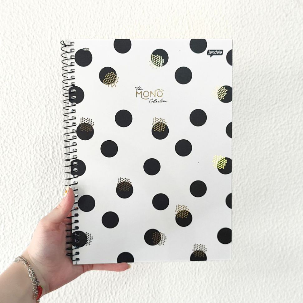 Caderno com Espiral Universitário The Mono Collection 1 Matéria Jandaia - #1