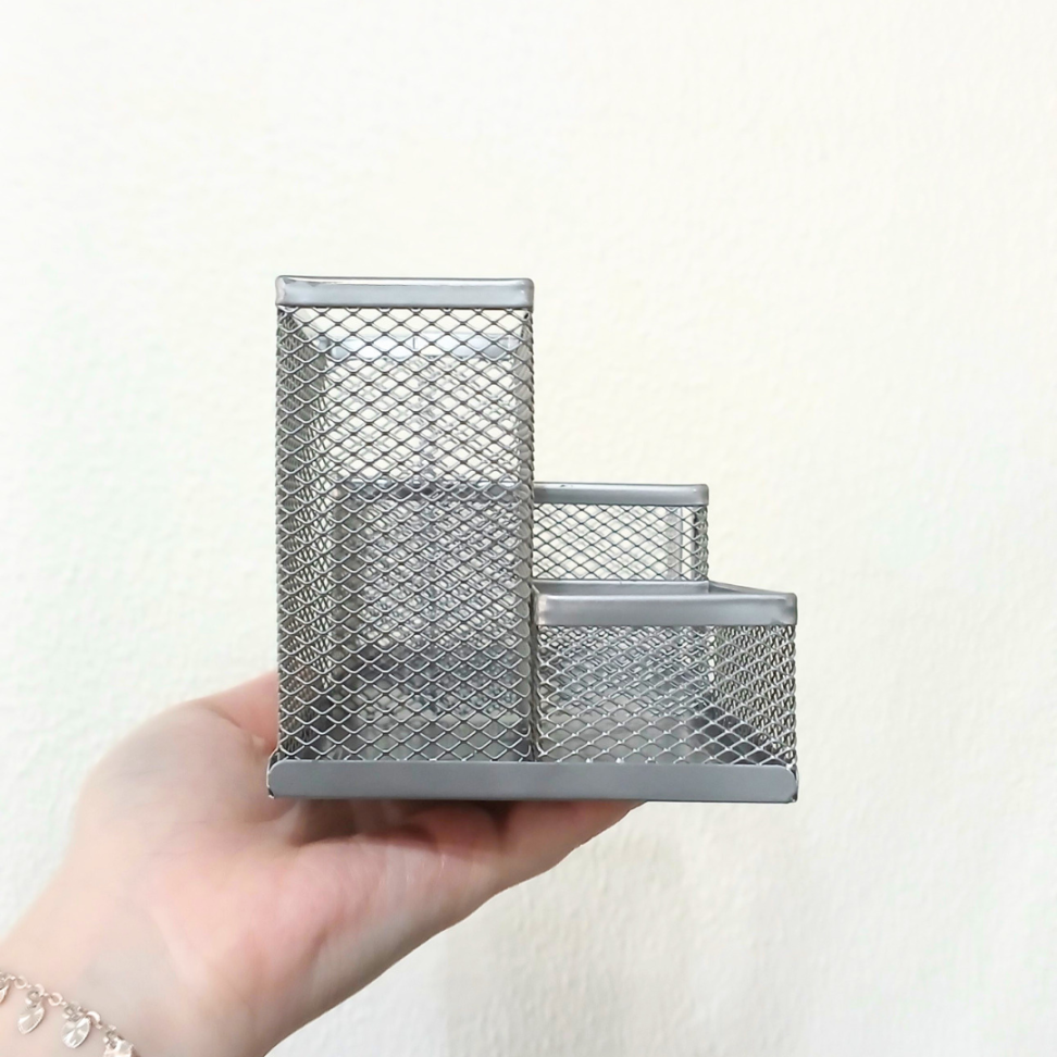 Porta Objetos Aramado Prata OR5122 BRW - #4