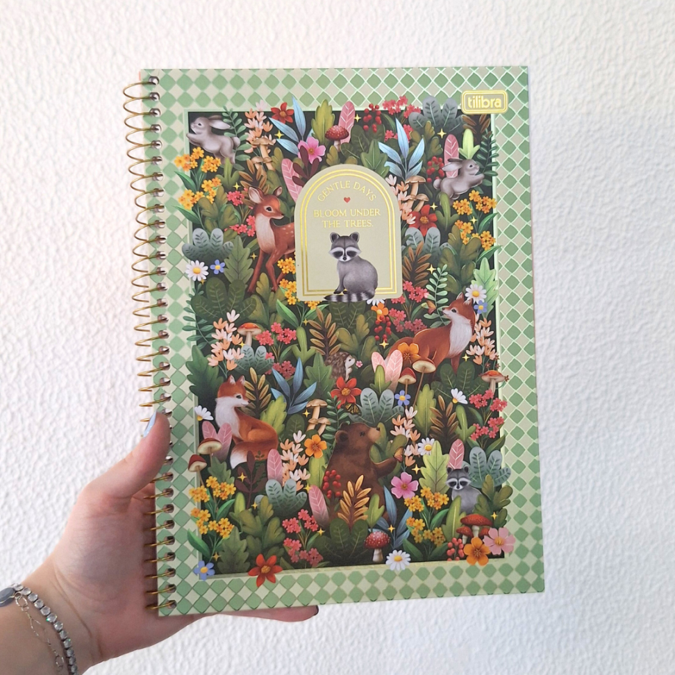 Caderno com Espiral Loveland 1 Matéria Tilibra - #9