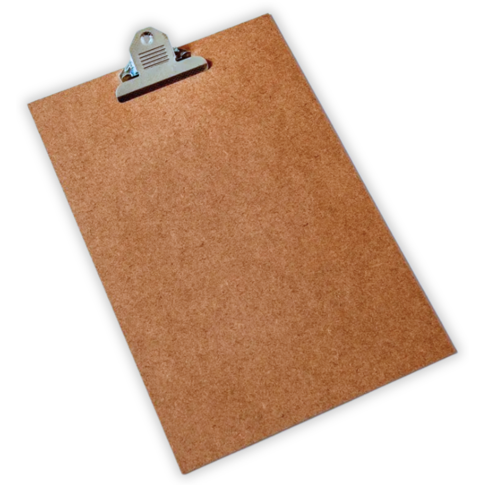 Prancheta Ofício com Grampo Metálico Eucatex Cru Stalo - #2