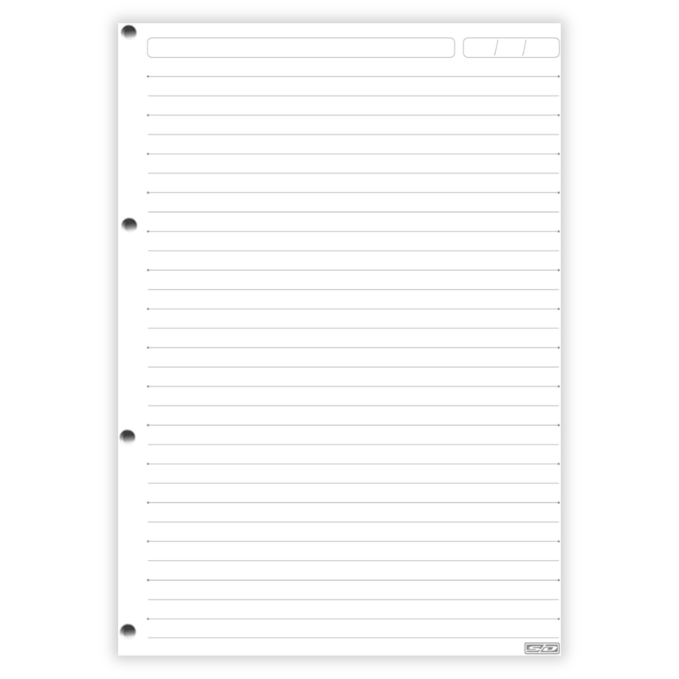 Refil para Fichário 96 Folhas Animativa - #2