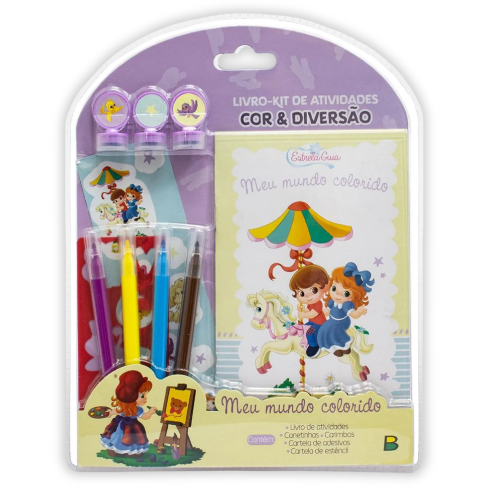 Livro-Kit de Atividades Cor & Diversão Todolivro - #1