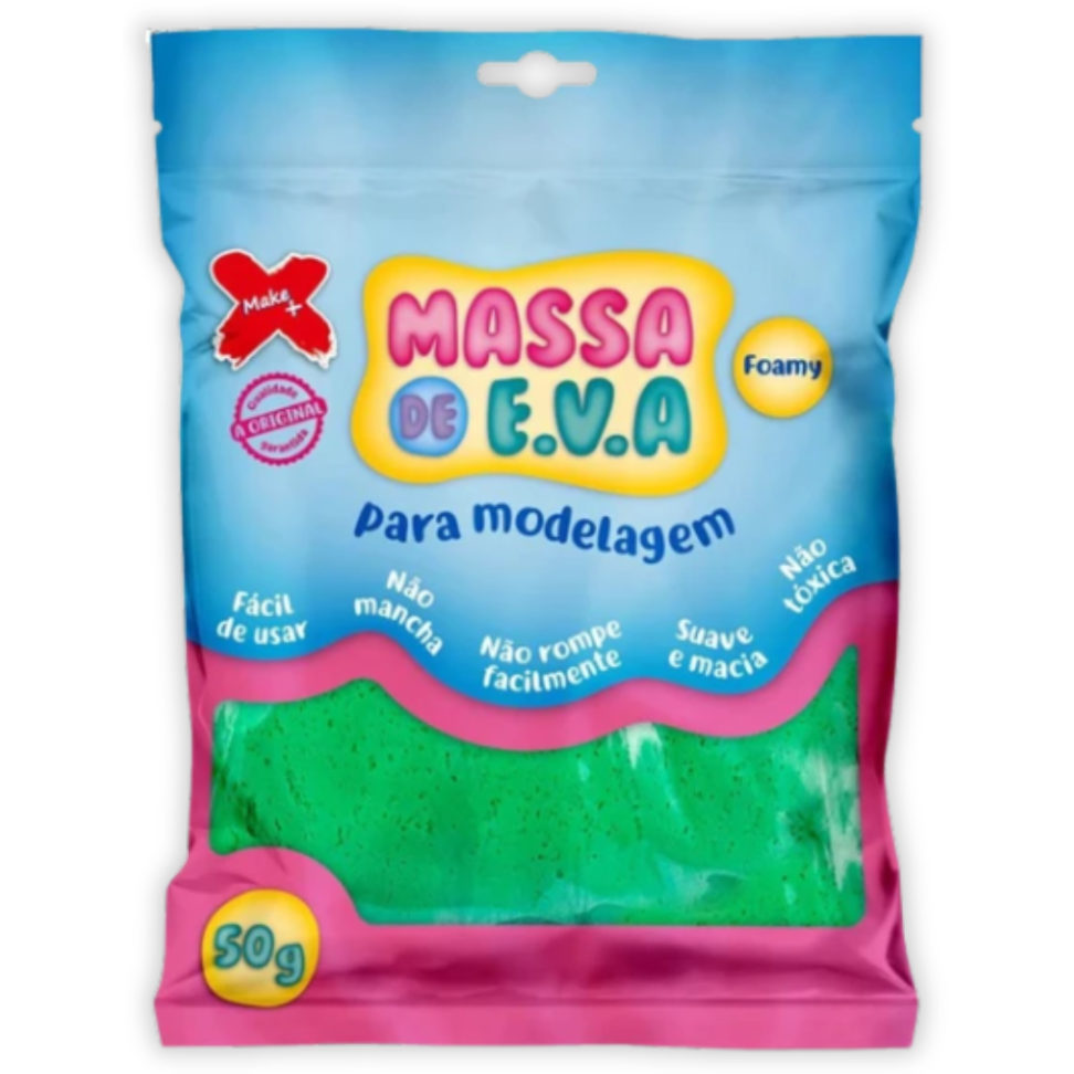 Massa de EVA para Modelagem 50g Make+ - #9