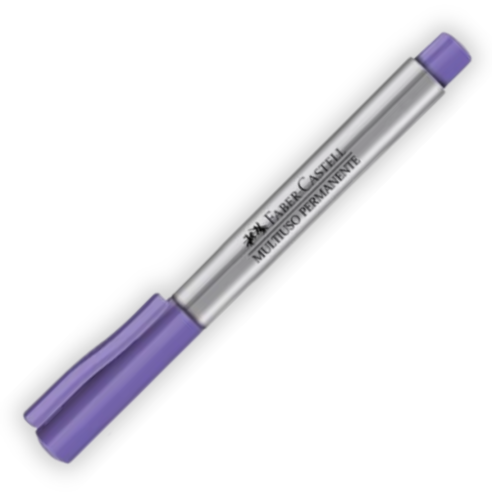 Caneta Multiuso Permanente Média Faber-Castell - #3