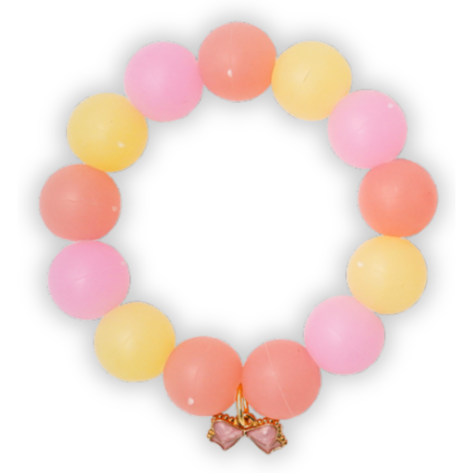 Borracha Pulseira Beads Charm Holic Tris - #2