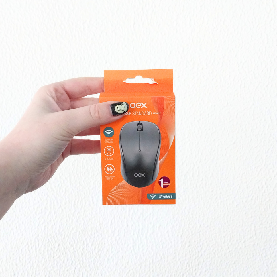 Mouse sem Fio Standard MS-412 OEX - #4