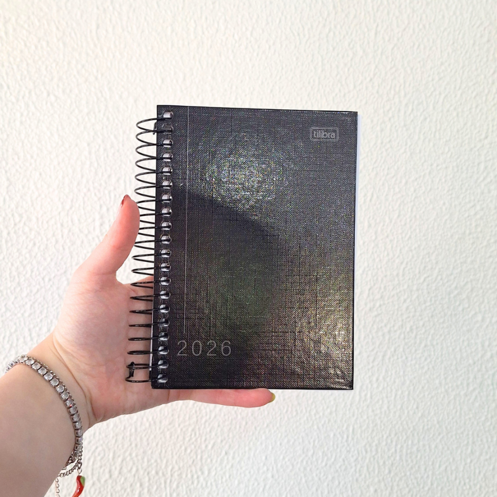 Agenda Executiva Espiral Diária Mini Spice 2026 Tilibra - #4