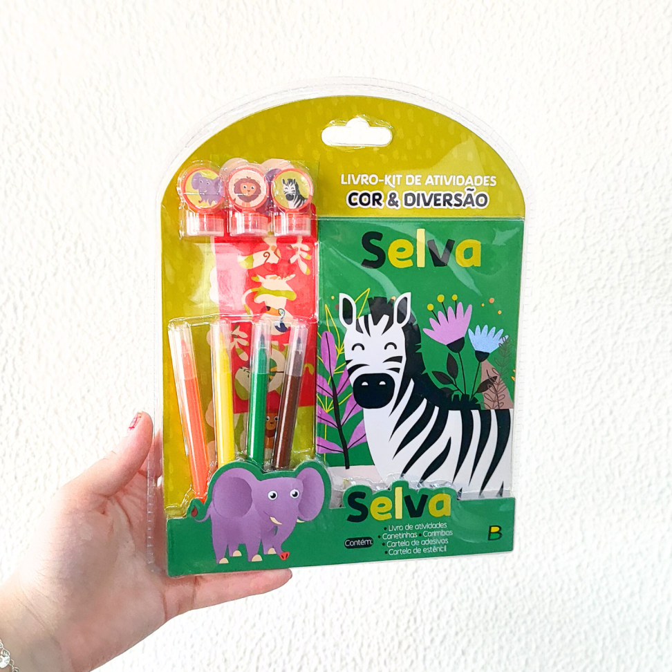 Livro-Kit de Atividades Cor & Diversão Todolivro - #1