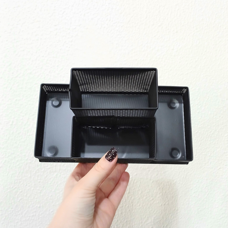 Porta Objetos Aramado Preto OR5161 BRW - #5