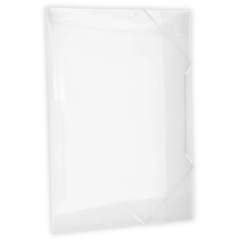 Pasta Aba-Elástico A4 PVC 501 Transparente DAC