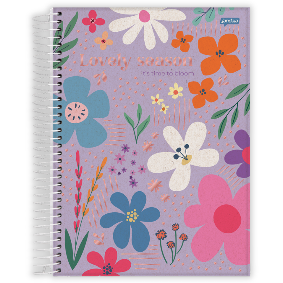 Caderno com Espiral Universitário Eco Línea 1 Matéria Jandaia - #1