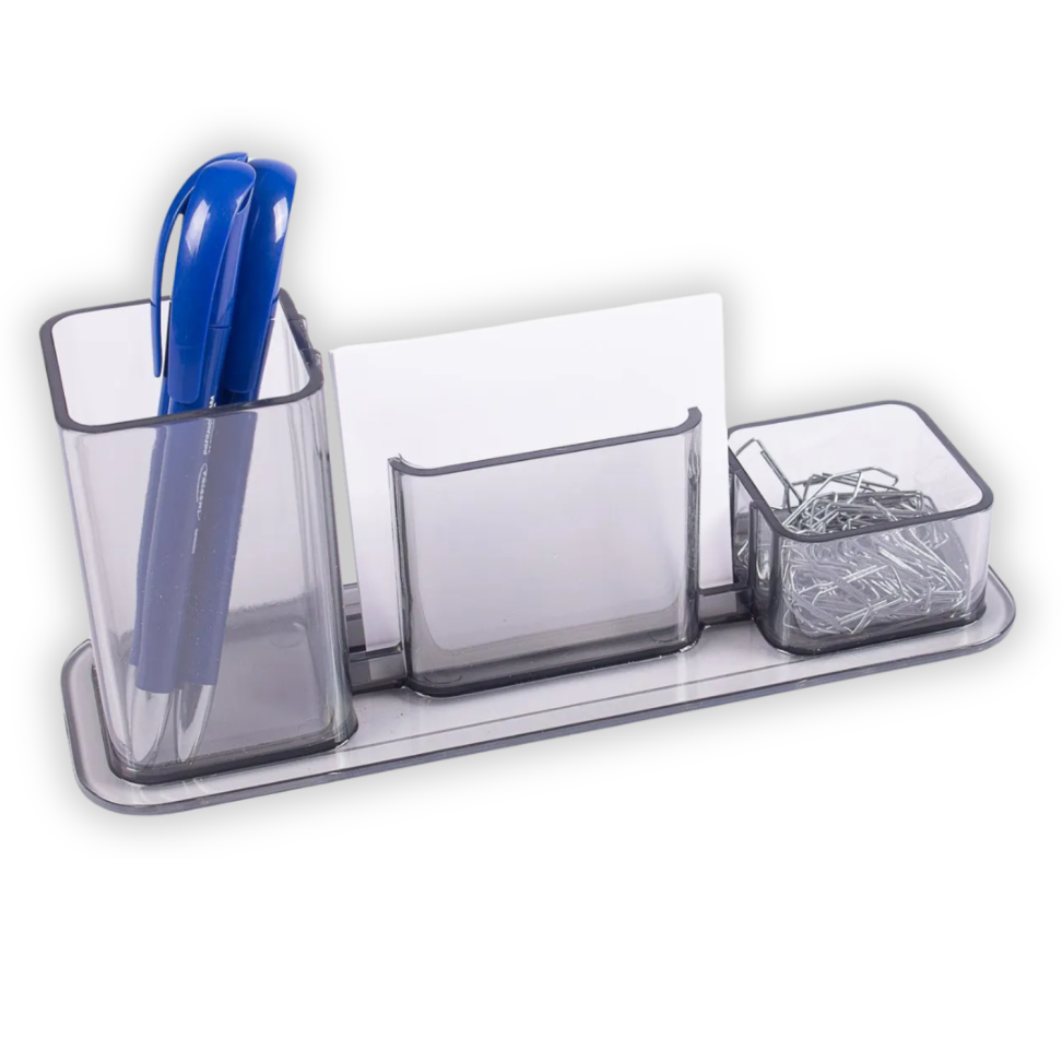 Porta Canetas Acrílico Triplo Menno - #2