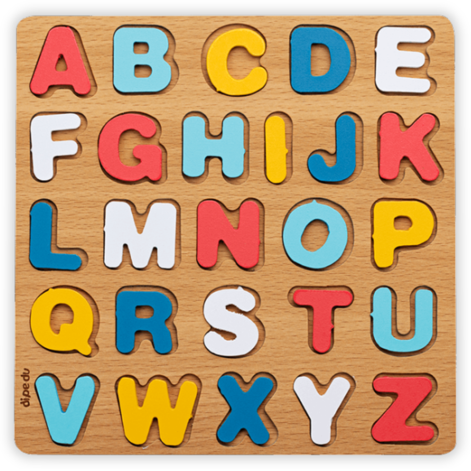 Quebra-Cabeça Número/Alfabeto Dipedu BRW - #1