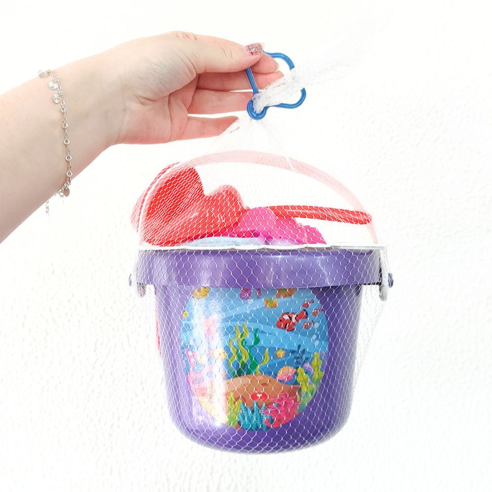 Baldinho de Areia para Praia 6 Peças Le Plastic - #1