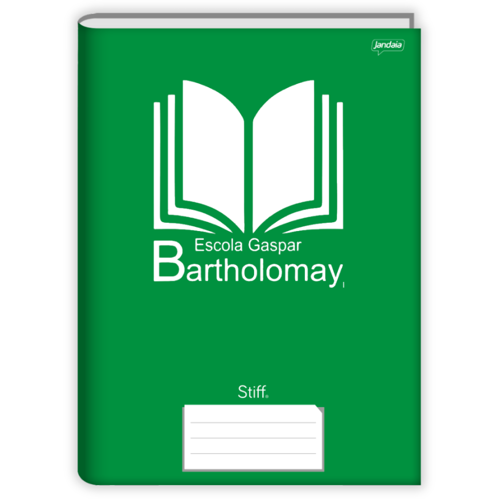 Caderno Brochura Pequeno 1/4 Gaspar Bartholomay - #1