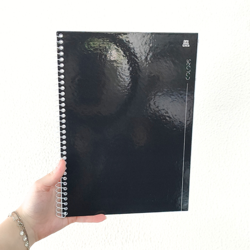Caderno com Espiral Universitário Colors 1 Matéria Animativa - #7