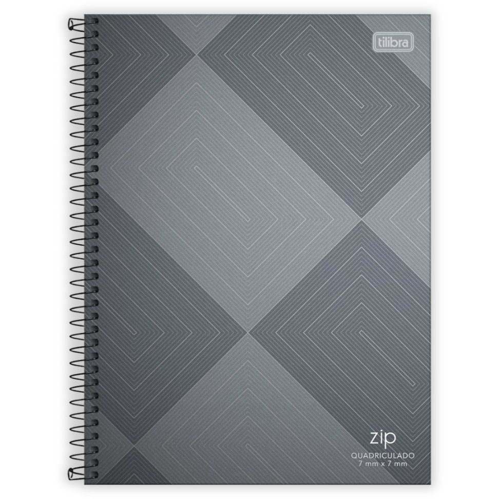 Caderno Quadriculado 7mm x 7mm Zip B Tilibra - #1