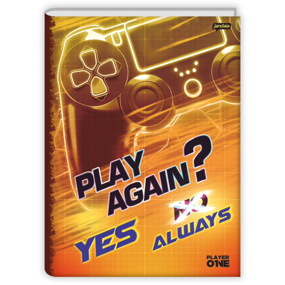 Caderno Brochura Player One Jandaia - #1