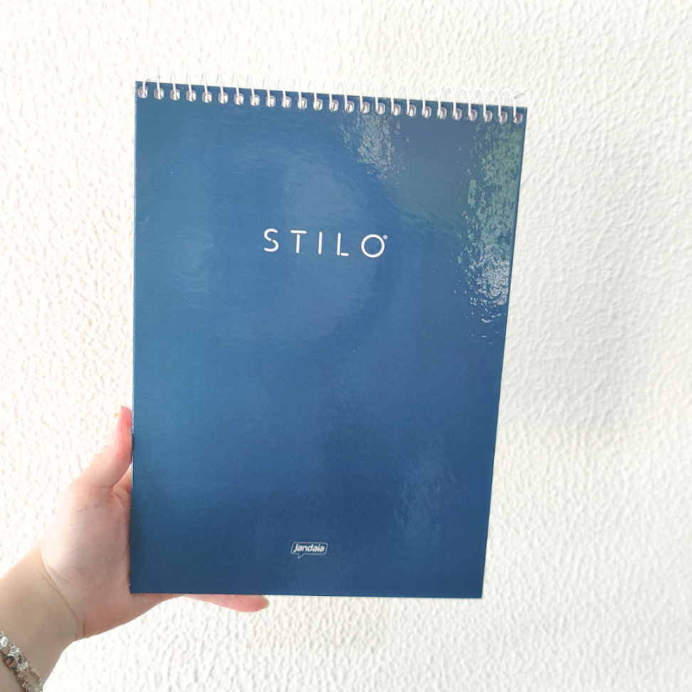 Caderno com Espiral Vertical Stilo Jandaia - #6
