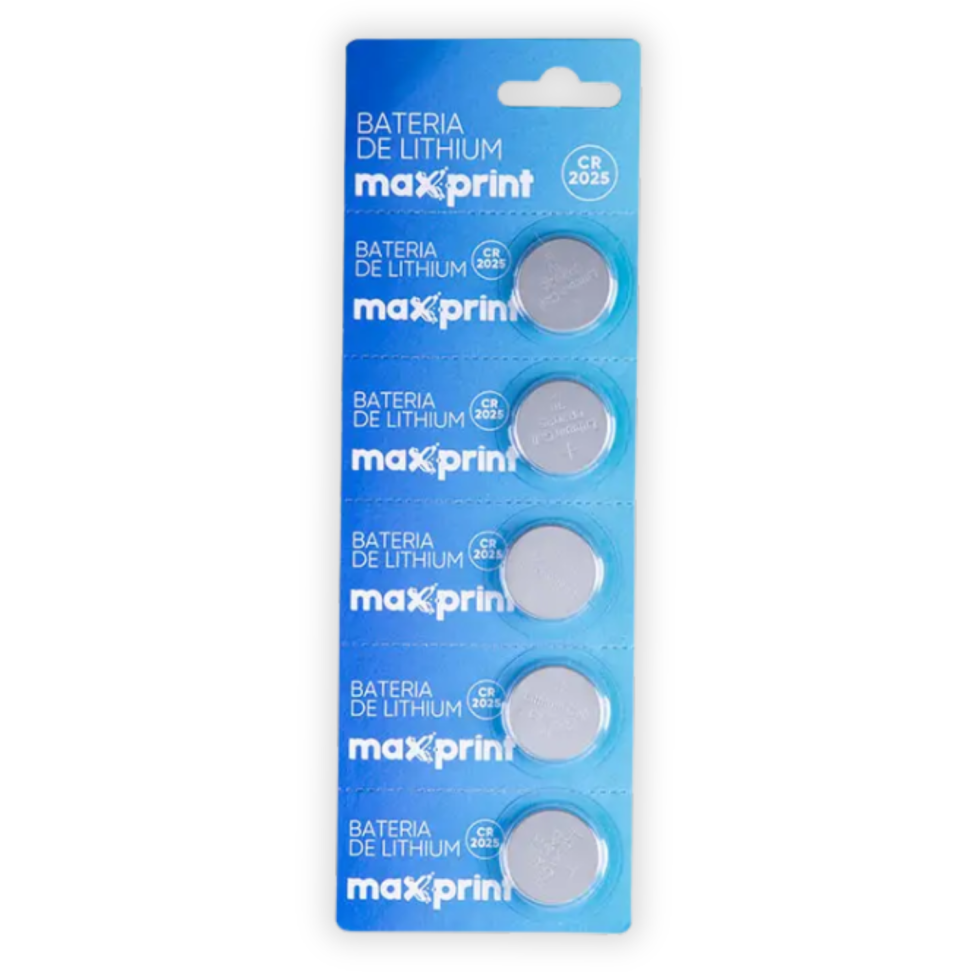 Bateria de Lítio CR2025 Maxprint