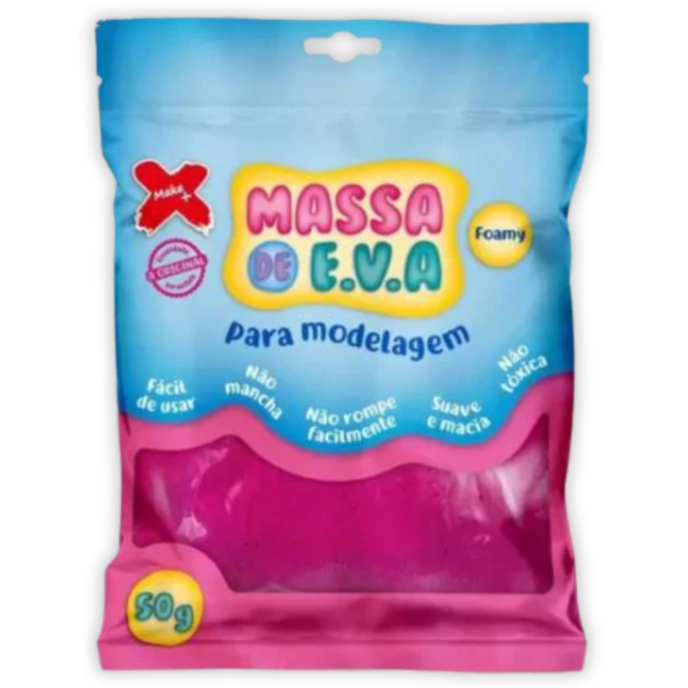 Massa de EVA para Modelagem 50g Make+ - #4
