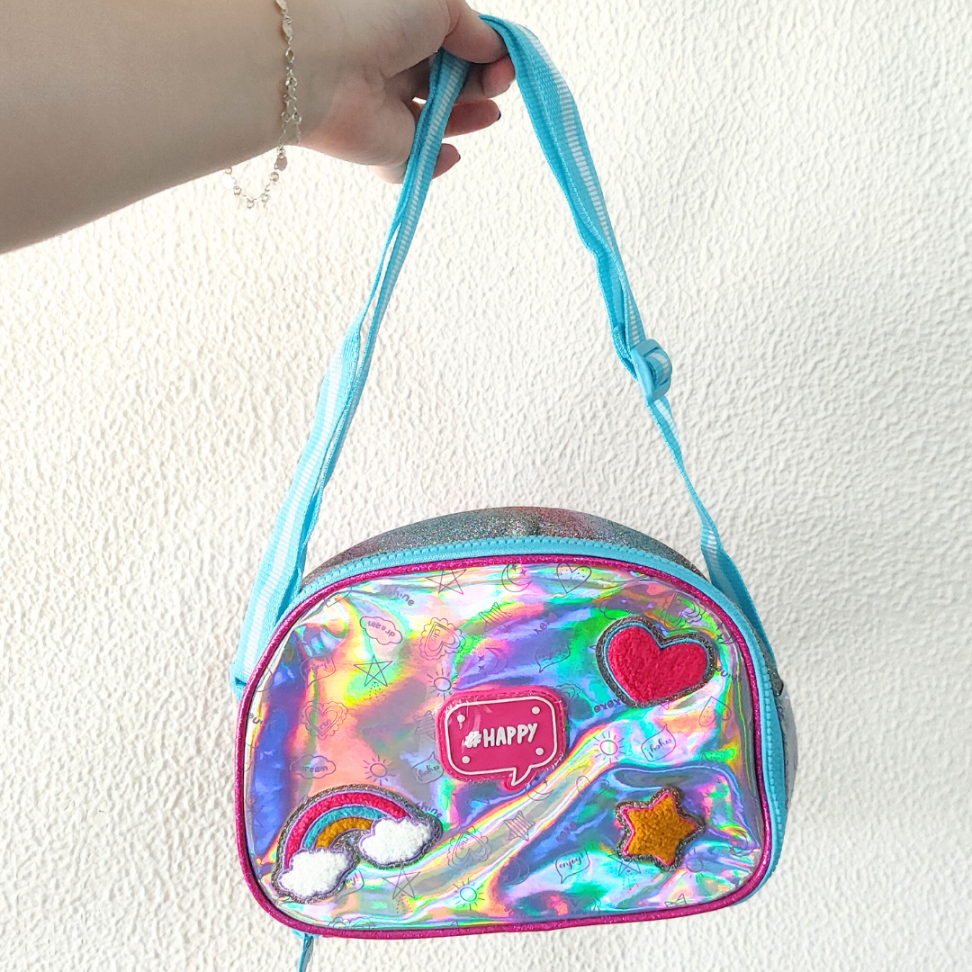 Kit Mochila de Rodas + Lancheira Térmica + Estojo Duplo Happy Clio - #1