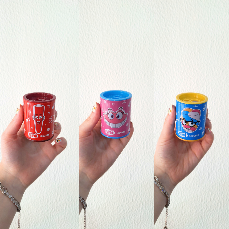 Apontador Duplo com Depósito Fini Leo e Leo - #5