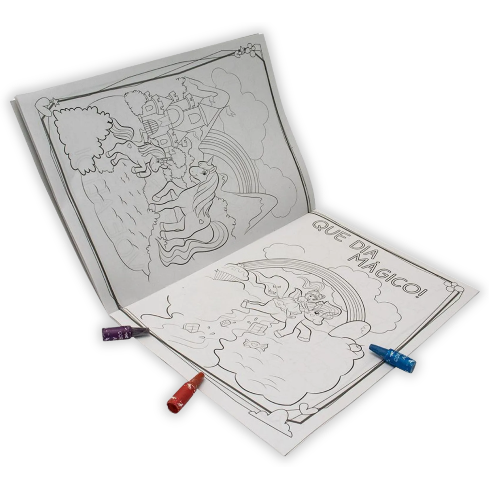 Livro Cores em Ação II para Colorir Todolivro - #1