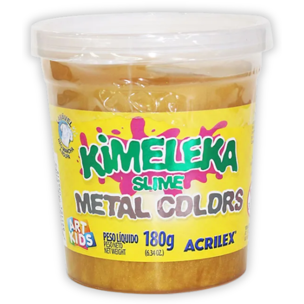 Slime Kimeleka Metal Colors Art Kids 180g Acrilex - #3