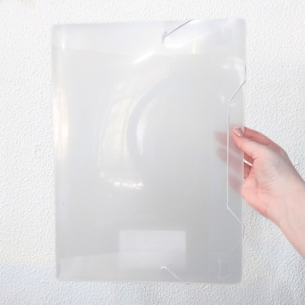 Pasta Aba-Elástico A4 PVC 20mm 1022 Transparente ACP - #3