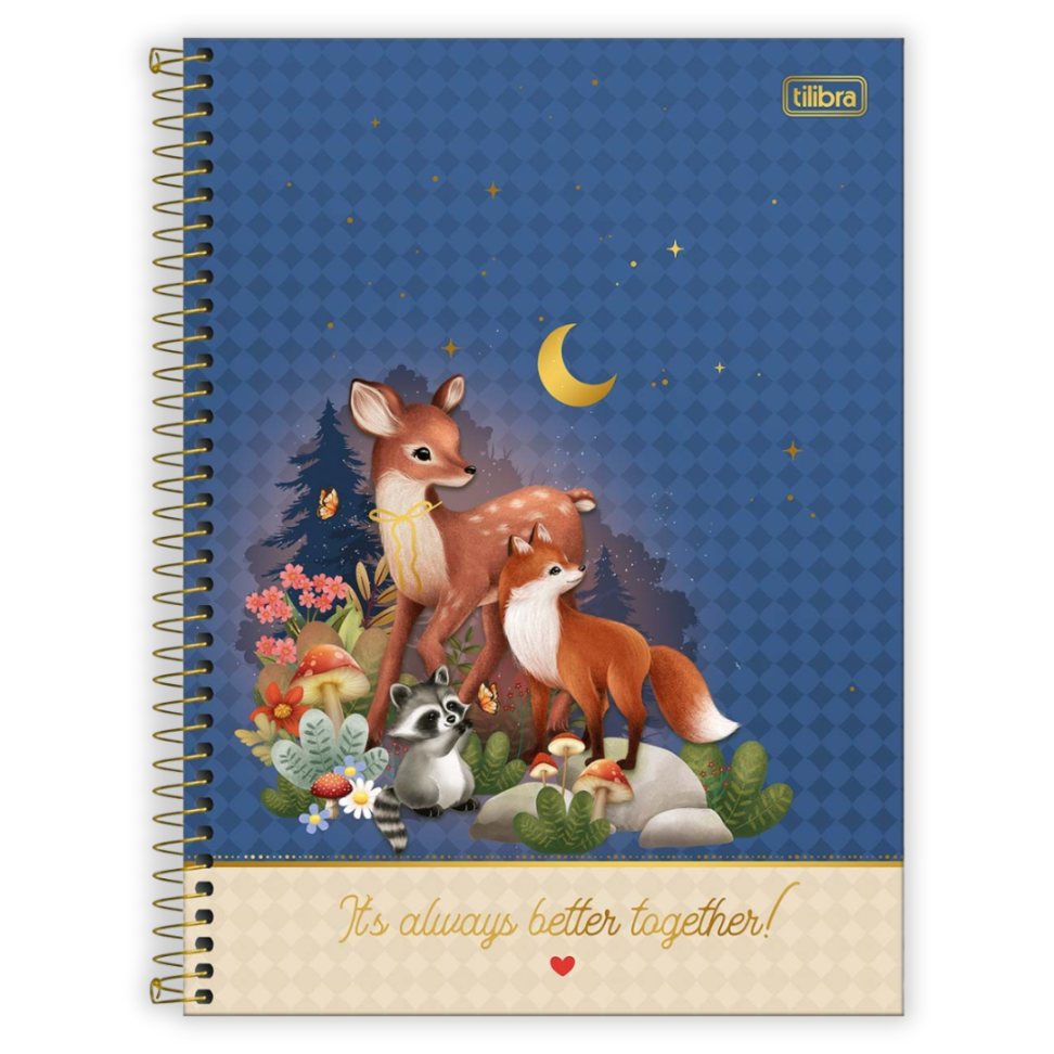 Caderno com Espiral Universitário Loveland 10 Matérias Tilibra - #1