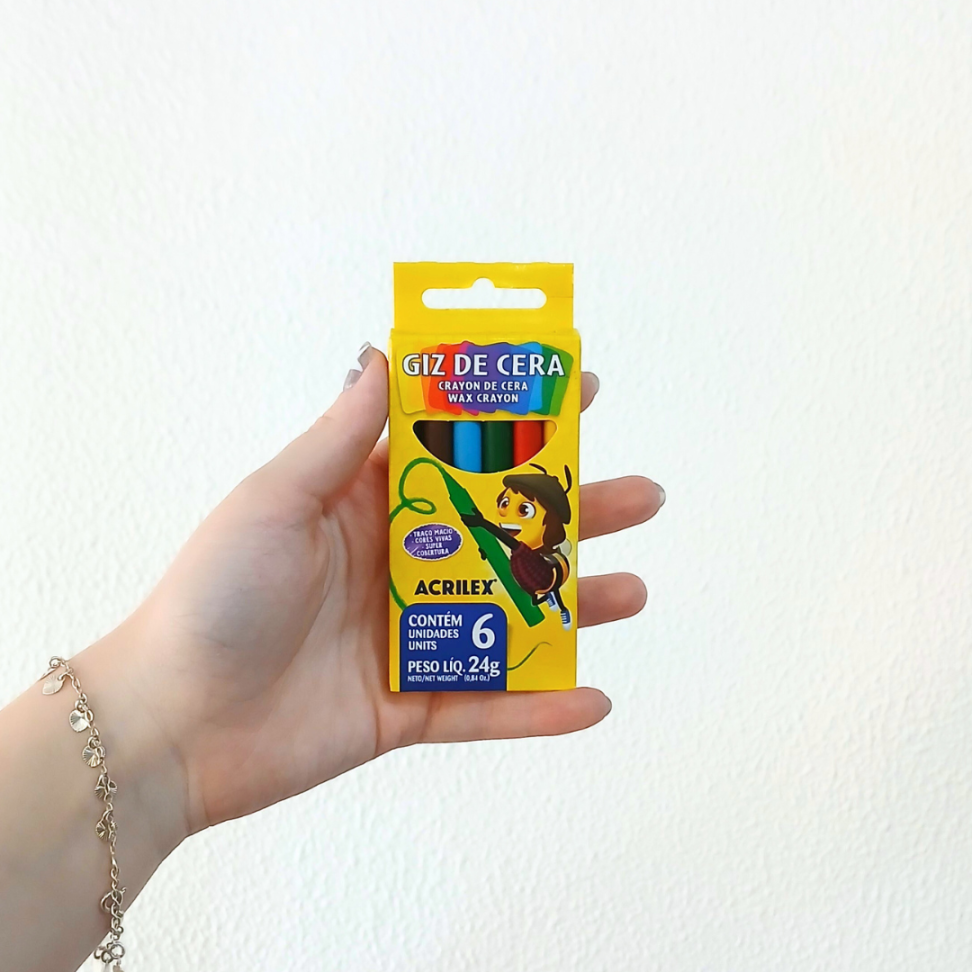 Giz de Cera 6 Cores Acrilex - #3